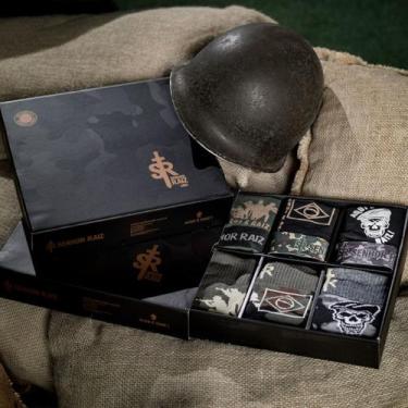 Imagem de 3 Cuecas e 3 Meias - Kit Temático Completo Militar - Senhor Raiz, G
