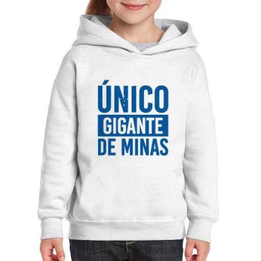Imagem de Moletom Infantil Único gigante de Minas - Foca na Moda, Branco, 12