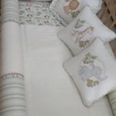 Imagem de Kit Berço Safari Verde 11 peças  - combina baby