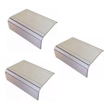 Imagem de Kit 03un Esteiras Bandeja Reta Flexivel Para Braço Sofá Bege - M A Sor