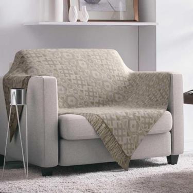 Imagem de Manta para Sofa Casablanca 140x170 Indiano Bege - Adomes