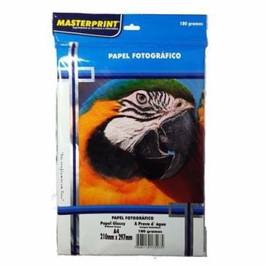 Imagem de Papel Glossy A4 c/ 50 folhas - MasterPrint