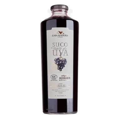 Imagem de Suco de Uva Tinto Kosher CASA MADEIRA 1l