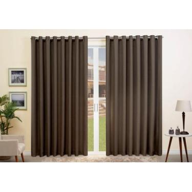 Imagem de Cortina Alto Padrão Blecaute Tecido Grosso Luxo Ic 5,00x2,40 - Emporio