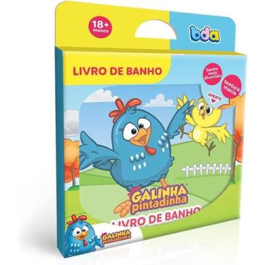 Imagem de Livro de banho - galinha pintadinha