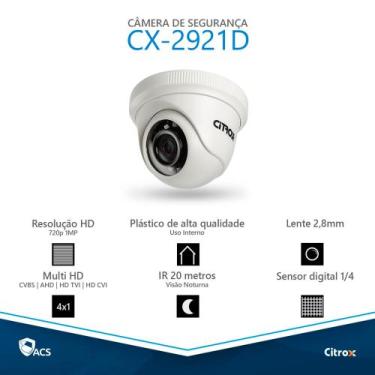Imagem de Câmera De Segurança  Citrox Ir20 720p Alta Resolução