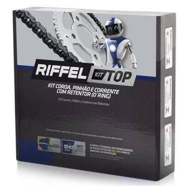 Imagem de Kit Relacao Transmissao Riffel Fazer 250 06-17 Com Retentor