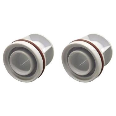 Imagem de Kit Piscina 2 Adaptadores para Leds Tholz - Cano de 50mm Alvenaria