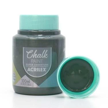 Imagem de Tinta Chalk Paint Acrilex 100ml, 842 CIMENTO