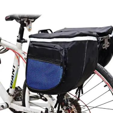 Imagem de Bolsa Alforge Duplo Bicicleta Com Porta-objetos Ferramentas - Yeet