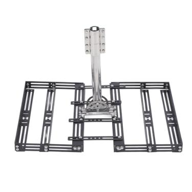 Imagem de Kit de Montagem Em Telhado Starlink, Kit de Montagem Em Aço Inoxidável para Mini V1 V2, Kit de Instalação de Satélite Com Suporte de Montagem Em Telhado Ajustável Com