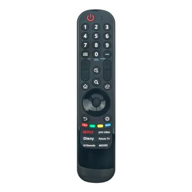 Imagem de Beyution MR23GA AKB76043112 Controle remoto de substituição para LG OLED EVO LED QNED 4K UHD Smart webOS TV OLED55C3PUA OLED65C3PUA OLED77M3PUA OLED83M3PUA OLED97M3PUA 50QNED75URA 55QNED75URA