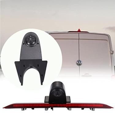 Imagem de Câmera reserva de visão traseira de luz de freio de terceiro teto para carro, substituição para Crafter MAN TGE de 2017 modificado veículo de transporte luz de freio ônibus e caixa 2006 2014