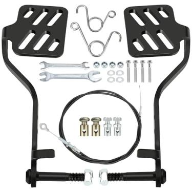 Imagem de CILOYU Kit de pedal de freio e acelerador Go Kart com cabo de acelerador de 71 polegadas para Go Cart Kart Predator 212cc 196cc 6,5hp Azusa Fun Kart Radio Flyer Azusa Carter Road Rocket Vintage Drift