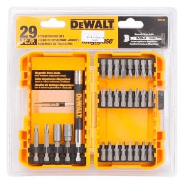 Imagem de Jogo 29 Peças Para Parafusar Com Estojo DW2162 DeWalt - Unica Unico