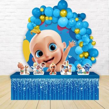 Imagem de kit festa painel redondoDecoração Looloo Kids 1,50 Diâmetro - IMPAKTO 