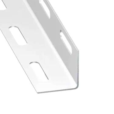 Imagem de 5 Colunas aço L2 2,00mt Branca chapa 18 p projetos