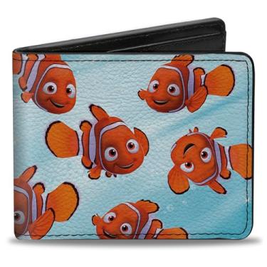 Imagem de Buckle-Down Carteira masculina padrão dobrável Procurando Nemo, 10 x 9 cm
