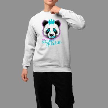 Imagem de Moletom Gola Careca Basico Masculino Casual Moda De Rua Inverno Blusa 