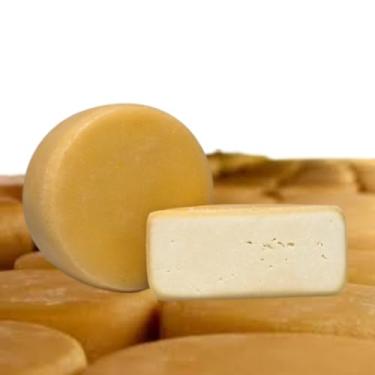 Imagem de Queijo Canastra Meia Cura 4kg – Autêntico Sabor de Minas, Embalagem Especial, na Caixa de Isopor