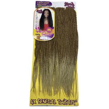 Imagem de Cabelo Trançado Estilo Senegal Loop Twist Black Beauty - GM Hair, [T27