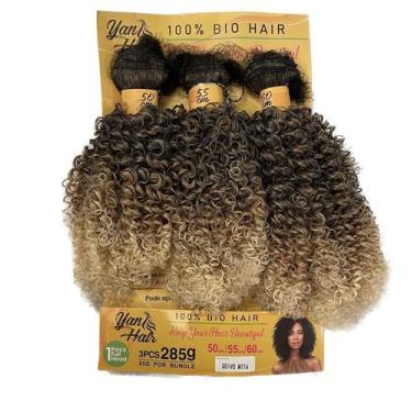 Imagem de Cabelo Govoi Bundles Bio Fibra Premiun Cacheado Curto - GM Hair, MTT4