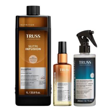 Imagem de Kit Truss Nutri Infusion - Shampoo 1L + Óleo 60ml + Uso Obrigatório Sp