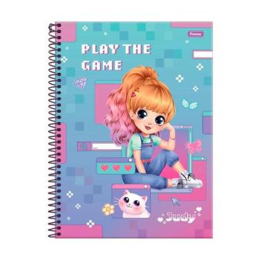 Imagem de Cadernos judy Universitário 80 Folhas 1M Escolar Feminino - Foroni, Az