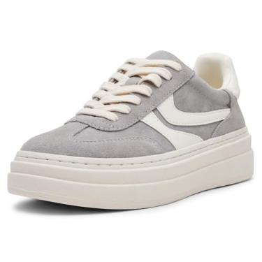 Imagem de Steve Madden Tênis feminino Dodge, Cinza Mult, 35