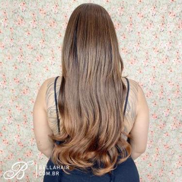 Imagem de Aplique tic tac com fio de nylon bio vegetal chloe 50 cm acobreado - s