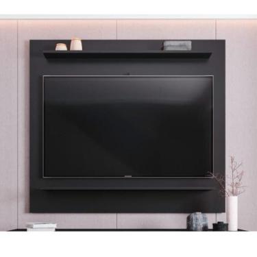 Imagem de Painel Suspendo para TV até 48 Polegadas 120cm Madri Preto - Mercado D