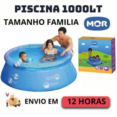 Imagem de Piscina 1000 Mil Litros Inflável Mor Verão - MESTORE