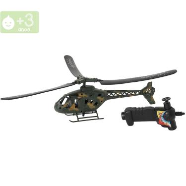 Imagem de Helicóptero Puxa e Voa Motor Go brink +