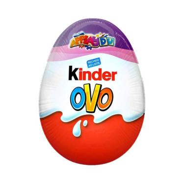 Imagem de Kinder Ovo Roxo Chocolate Recheio ao Leite 20g 1 Unidade