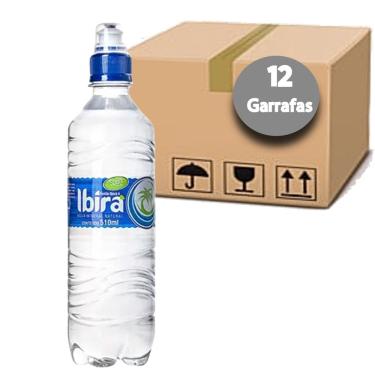 Imagem de Água Mineral sem Gás ibirá Sport Ph 10,24 510ml (12 und)