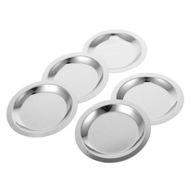 Imagem de Hemobllo 5Peças Suporte Reutilizável Para Garrafa De Vinho De Aço Inoxidável Almofada Térmica Para Mesa Design e Prático Para Jantares e Festas