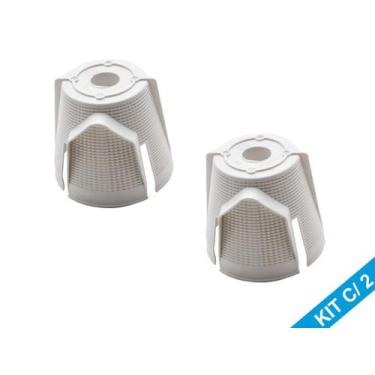 Imagem de Kit 2 Filtros Fiapos Bulldog Lavadora Brastemp Consul