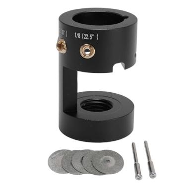 Imagem de Apontador de Eletrodos de Tungstênio, Ferramenta de Soldagem Tig Com um ângulo e Compensações de Caça -níqueis Cortados, Orifício Horizontal, Mandrels CNC,Rodas de Diamante de