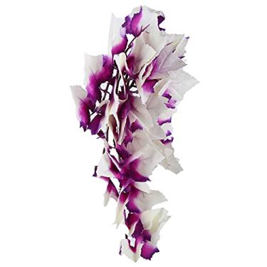 Imagem de Plantas de répteis artificiais Plástico pendurado plástico folhas decoração com o copo de sucção para répteis Terrarium peixe tanque de plástico especial verde, como mostrado na (T-1034Q)