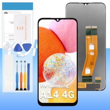 Imagem de Substituição de tela para Samsung Galaxy A14 4G SM-A145F SM-A145M SM-A145P SM-A145R 16.8 cm LCD Display Touch Digitalizador Assembly(não para A14 5G)