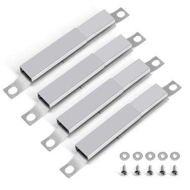 Imagem de Adviace Tubos de transporte de grade ajustáveis universais/tubos cruzados/queimadores de tubo cruzado/tubos de queimador de transporte/canal cruzado para Charbroil Char-Broil e outros a maioria das