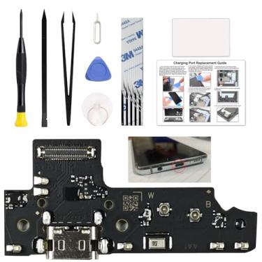 Imagem de Substituição da porta de carregamento para Galaxy A16 5G versão dos EUA, kit de reparo de placa de carregamento USB compatível com Samsung A16 5G SM-A166P Series, inclui instruções e kit de