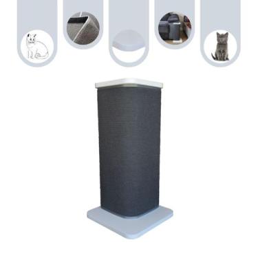 Imagem de Arranhador Gato Protetor Canto de Sofá Carpete - Branco - Maderacco