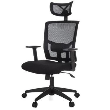 Imagem de Cadeira Escritório NR-17 Giratória Presidente ANM312 Anima Dallas Tela