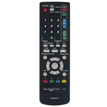 Imagem de GA768WJPA Controle remoto de substituição aplicável para leitor de DVD Blu-ray Sharp BD-HP22U BD-HP24U BD-HP24 BD-HP24U(A) 10P01-CH-NG BD-HP210U BD-HP210 Tins-e549wjqz