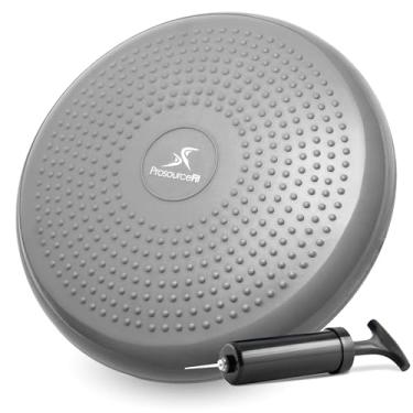 Imagem de ProsourceFit Core Balance Disc Trainer, diâmetro de 35,5 cm com bomba para melhorar a postura, fitness, estabilidade
