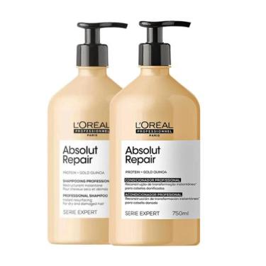 Imagem de Kit L'Oréal Absolut Repair Shampoo+Condicionador 750ml