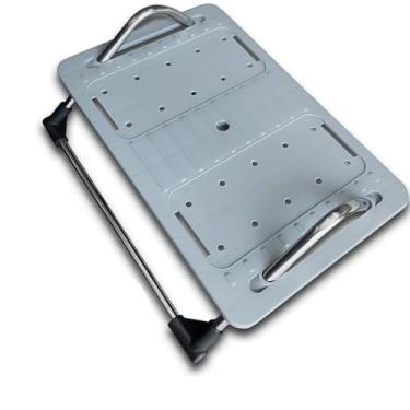 Imagem de Apoio para os Pés Descanso Ergonômico Inclinável Antiderrapante Home Office Escritório (SEM TAPETES MASSAGEADORES)