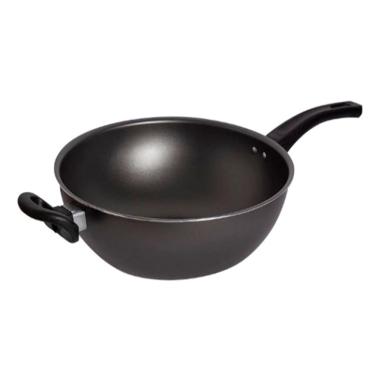 Imagem de Frigideira Antiaderente Wok Eirilar Preta 28cm