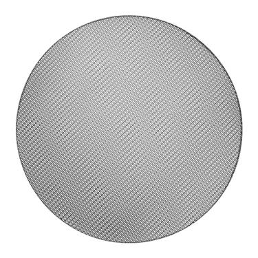 Imagem de ACROPIX Grade de alto-falante universal de 8,5 polegadas para subwoofer de áudio 223 x 6,5 mm grade sem moldura preta - pacote com 1